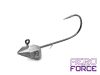 Grub-tartóval ellátott Delphin AeroFORCE jigfej 15g "3/0" 5 db/cs