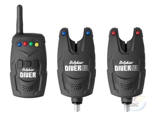 Kapásjelző Szett Delphin Diver 9V 2+1