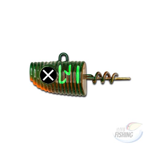 Monkey Lures Screw Head 50g Toxic Zebra